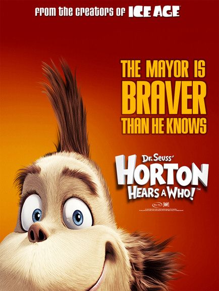 the movie poster: Horton Hears a Who! (2008) ver15
