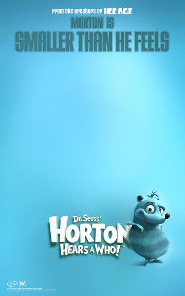 the movie poster: Horton Hears a Who! (2008) ver3