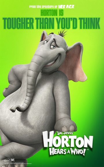 the movie poster: Horton Hears a Who! (2008) ver8