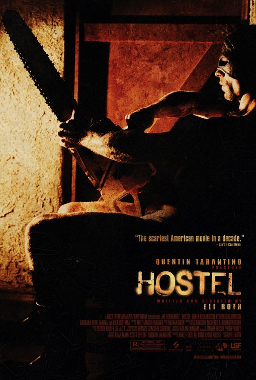 the movie poster: Hostel (2006) ver3
