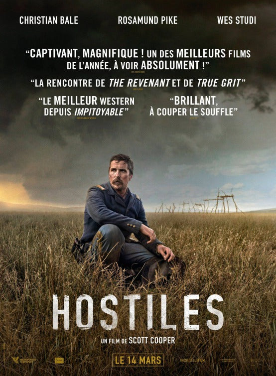 1000 piece jigsaw puzzle for the movie poster: Hostiles (2017) ver4