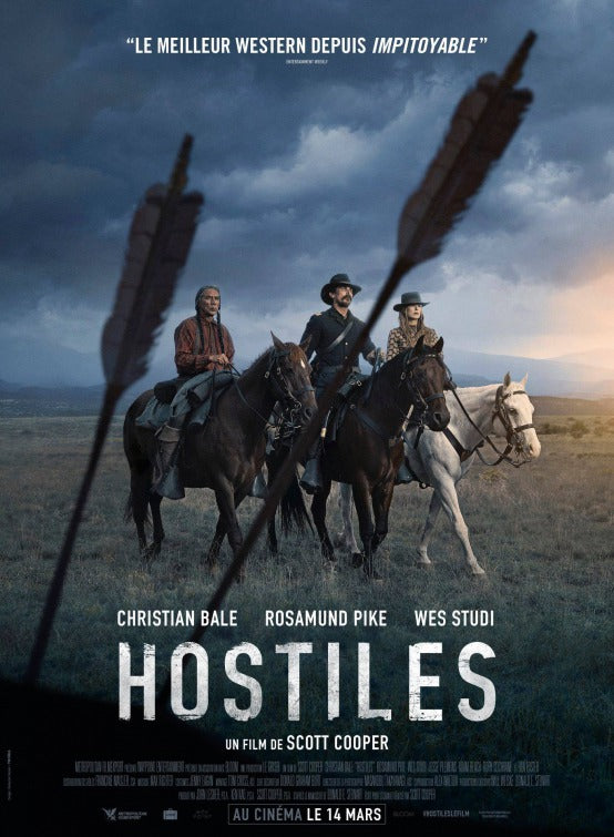 1000 piece jigsaw puzzle for the movie poster: Hostiles (2017) ver5
