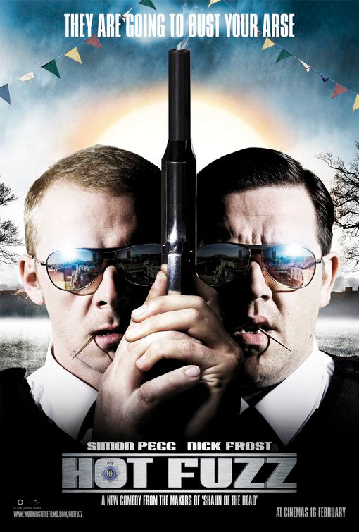 the movie poster: Hot Fuzz (2007) ver3