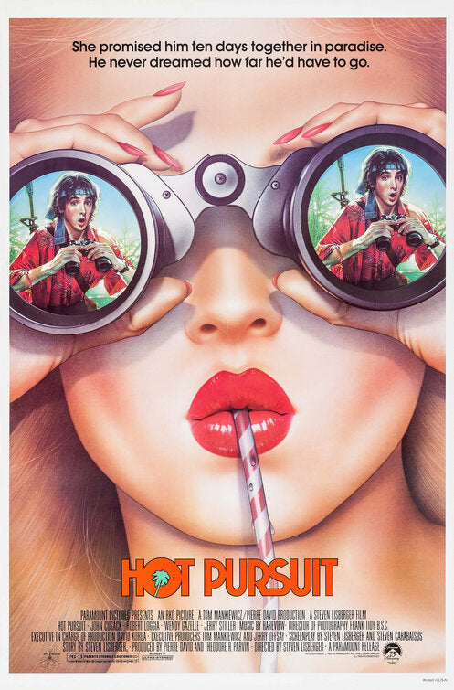 the movie poster: Hot Pursuit (1987)