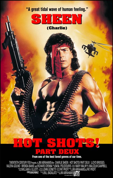 the movie poster: Hot Shots! Part Deux (1993) ver1