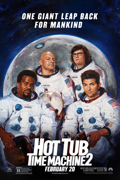 1000 piece jigsaw puzzle for the movie poster: Hot Tub Time Machine 2 (2015) ver5