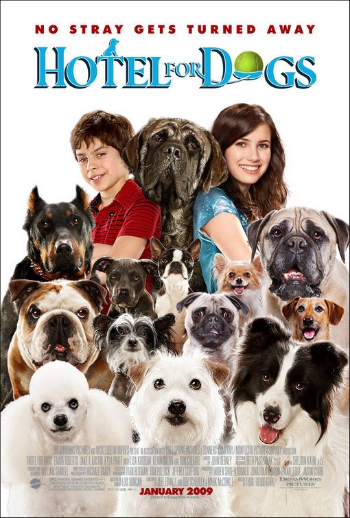 the movie poster: Hotel for Dogs (2009)