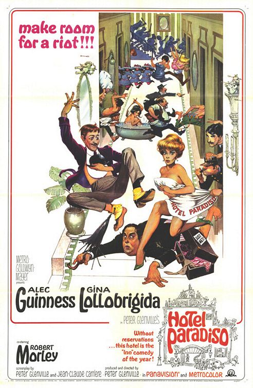 the movie poster: Hotel Paradiso (1966)