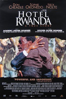 the movie poster: Hotel Rwanda (2004) ver2