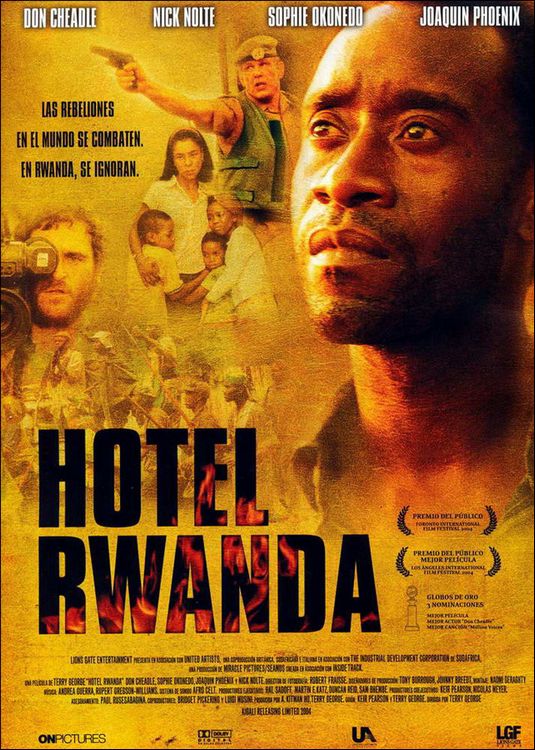 the movie poster: Hotel Rwanda (2004) ver6