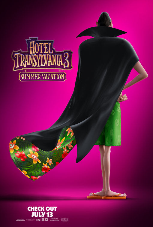 1000 piece jigsaw puzzle for the movie poster: Hotel Transylvania 3: Summer Vacation (2018)