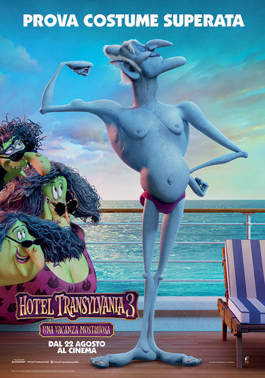 1000 piece jigsaw puzzle for the movie poster: Hotel Transylvania 3: Summer Vacation (2018) ver14