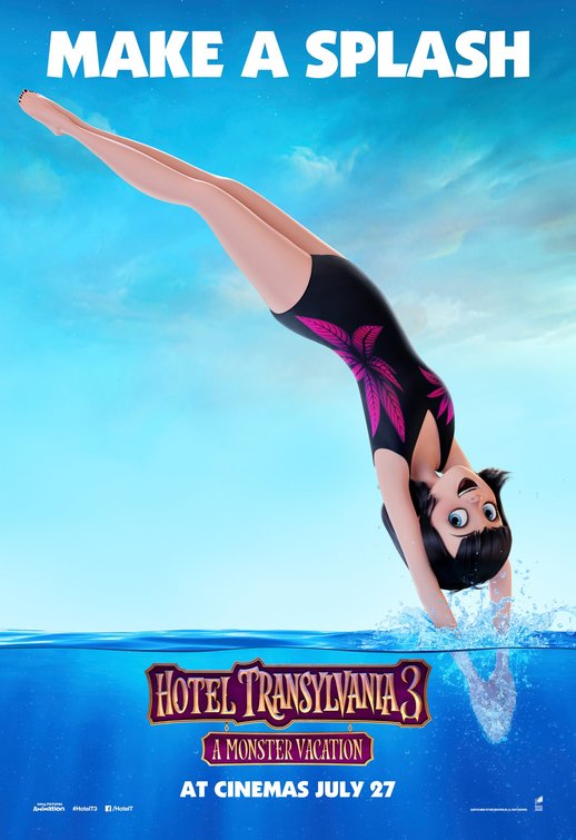 1000 piece jigsaw puzzle for the movie poster: Hotel Transylvania 3: Summer Vacation (2018) ver16