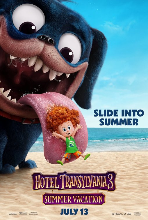 1000 piece jigsaw puzzle for the movie poster: Hotel Transylvania 3: Summer Vacation (2018) ver17