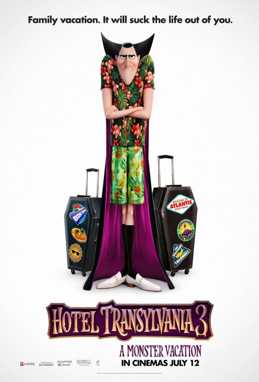 1000 piece jigsaw puzzle for the movie poster: Hotel Transylvania 3: Summer Vacation (2018) ver2