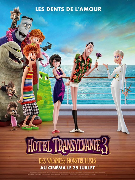 1000 piece jigsaw puzzle for the movie poster: Hotel Transylvania 3: Summer Vacation (2018) ver6