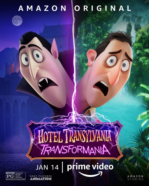1000 piece jigsaw puzzle for the movie poster: Hotel Transylvania: Transformania (2022) ver3