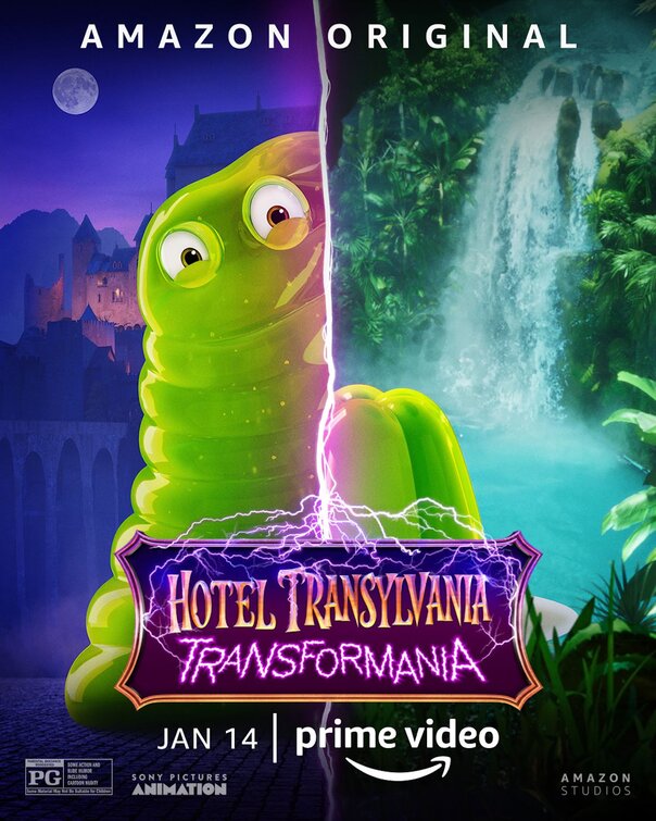 1000 piece jigsaw puzzle for the movie poster: Hotel Transylvania: Transformania (2022) ver5