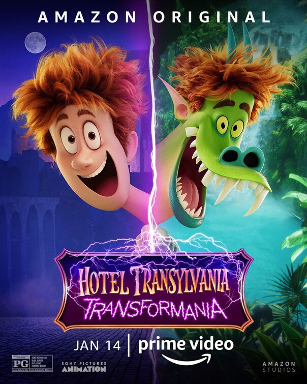 1000 piece jigsaw puzzle for the movie poster: Hotel Transylvania: Transformania (2022) ver7