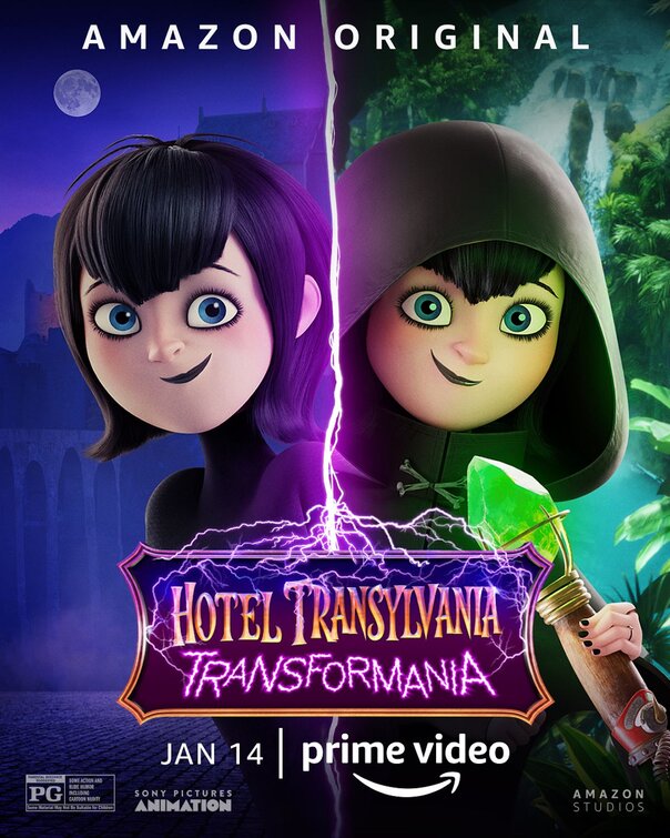 1000 piece jigsaw puzzle for the movie poster: Hotel Transylvania: Transformania (2022) ver8