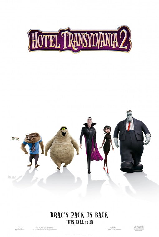1000 piece jigsaw puzzle for the movie poster: Hotel Transylvania 2 (2015)