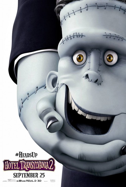 1000 piece jigsaw puzzle for the movie poster: Hotel Transylvania 2 (2015) ver23