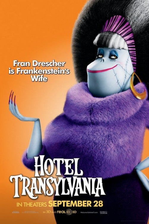 1000 piece jigsaw puzzle for the movie poster: Hotel Transylvania (2012) ver13
