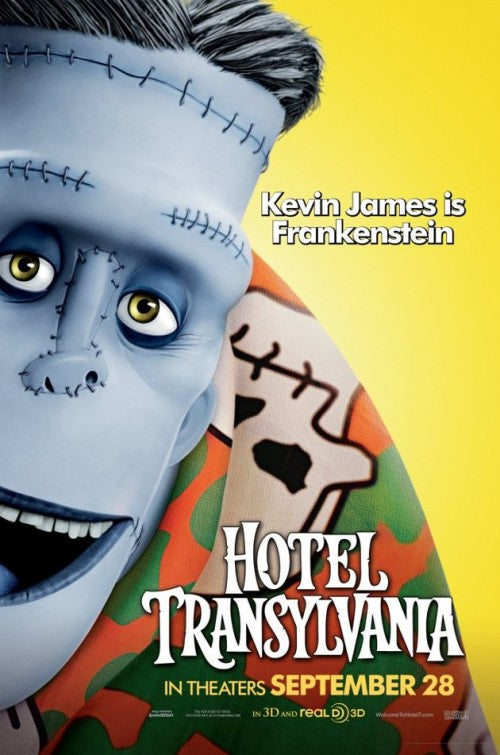 1000 piece jigsaw puzzle for the movie poster: Hotel Transylvania (2012) ver14