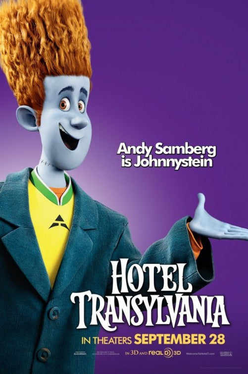 1000 piece jigsaw puzzle for the movie poster: Hotel Transylvania (2012) ver18