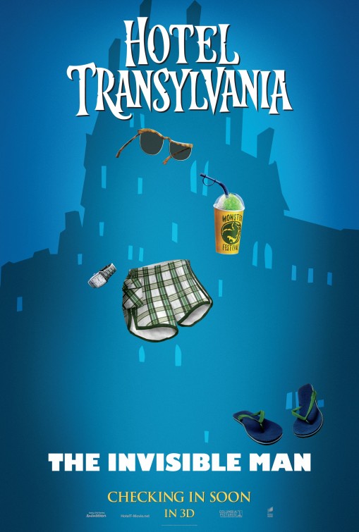 1000 piece jigsaw puzzle for the movie poster: Hotel Transylvania (2012) ver7