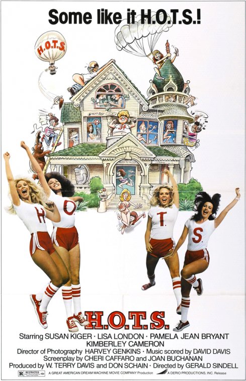 1000 piece jigsaw puzzle for the movie poster: H.O.T.S. (1979)