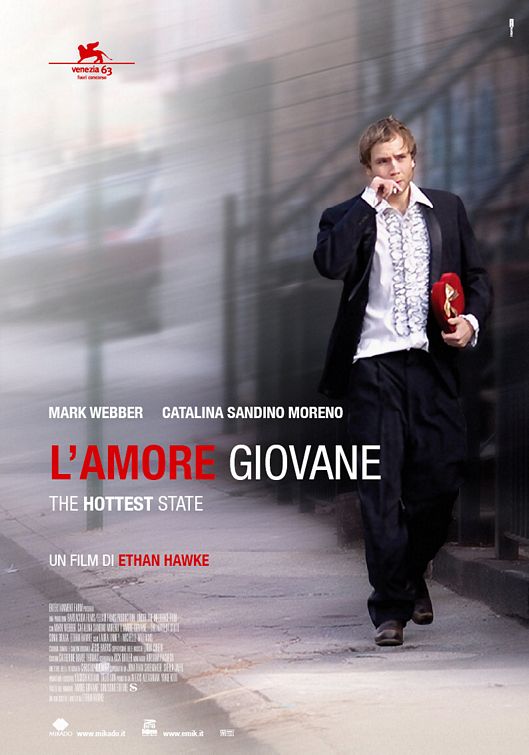 the movie poster: The Hottest State (2007)