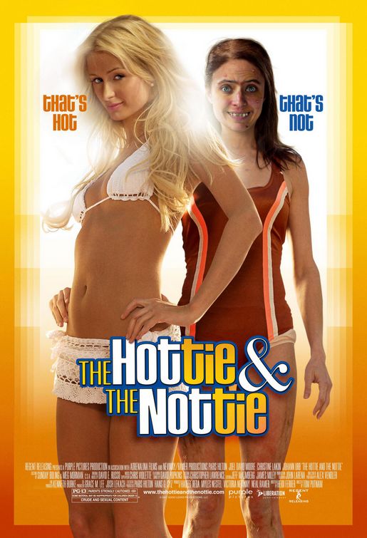 the movie poster: The Hottie and the Nottie (2008)