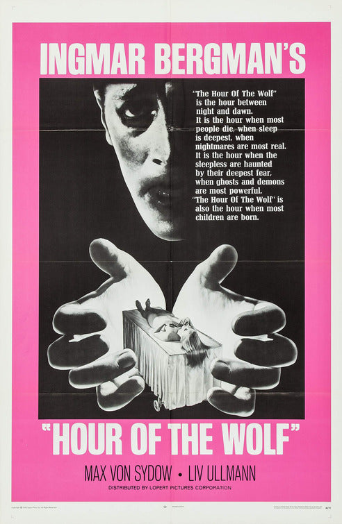 the movie poster: Hour of the Wolf (1968)