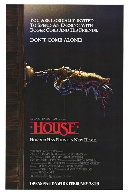 the movie poster: House (1986)
