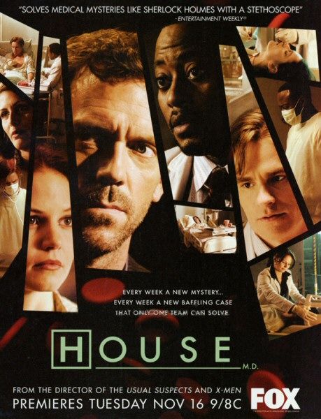 1000 piece jigsaw puzzle for tv poster: House, M.D.