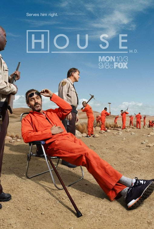 1000 piece jigsaw puzzle for tv poster: House, M.D., ver16
