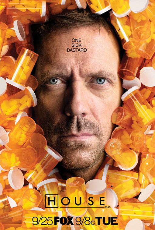 1000 piece jigsaw puzzle for tv poster: House, M.D., ver2