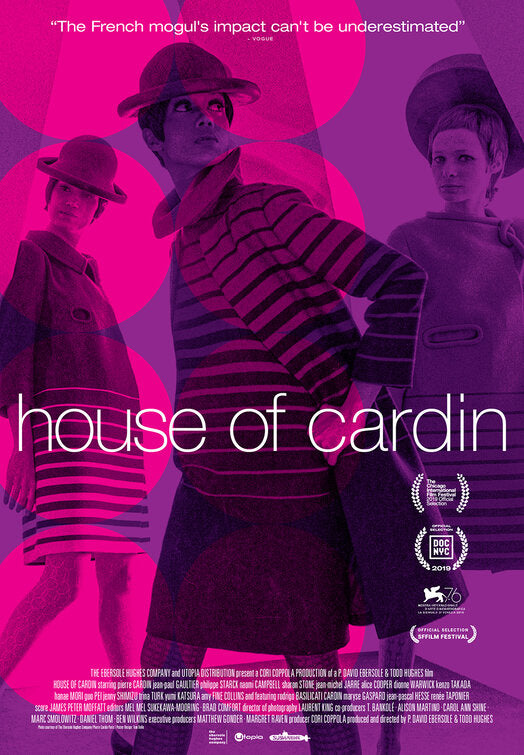 1000 piece jigsaw puzzle for the movie poster: House of Cardin (2020) ver2