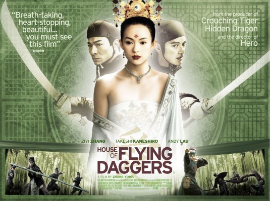 1000 piece jigsaw puzzle for the movie poster: House of Flying Daggers (2004) ver3