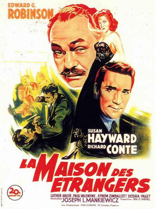 the movie poster: House of Strangers (1949) ver2