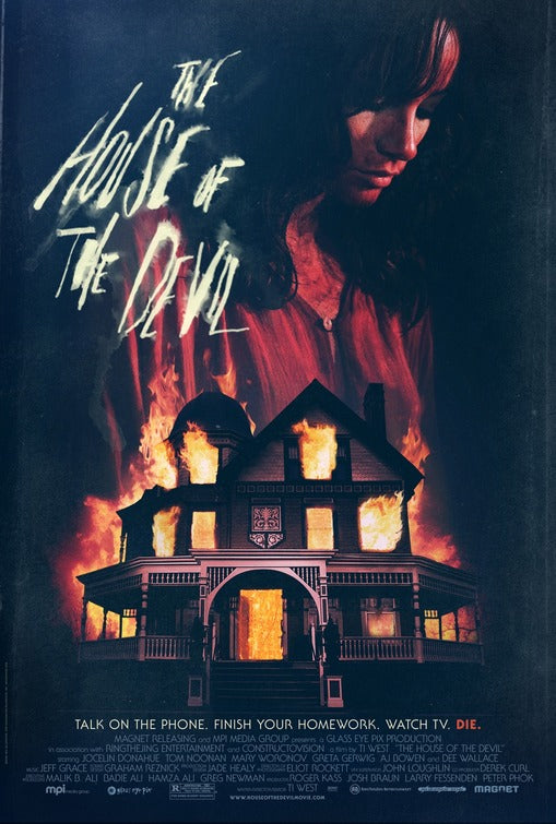 1000 piece jigsaw puzzle for the movie poster: The House of the Devil (2009)