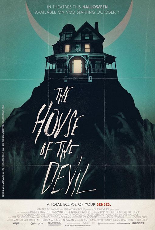 1000 piece jigsaw puzzle for the movie poster: The House of the Devil (2009) ver2