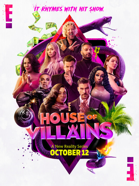 1000 piece jigsaw puzzle for tv poster: House of Villains, ver2