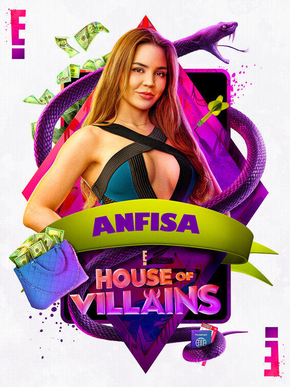 1000 piece jigsaw puzzle for tv poster: House of Villains, ver3