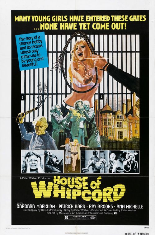 the movie poster: House of Whipcord (1975)