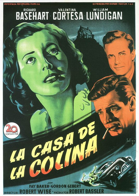 the movie poster: The House on Telegraph Hill (1951) ver3
