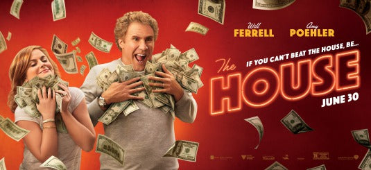 1000 piece jigsaw puzzle for the movie poster: The House (2017) ver5