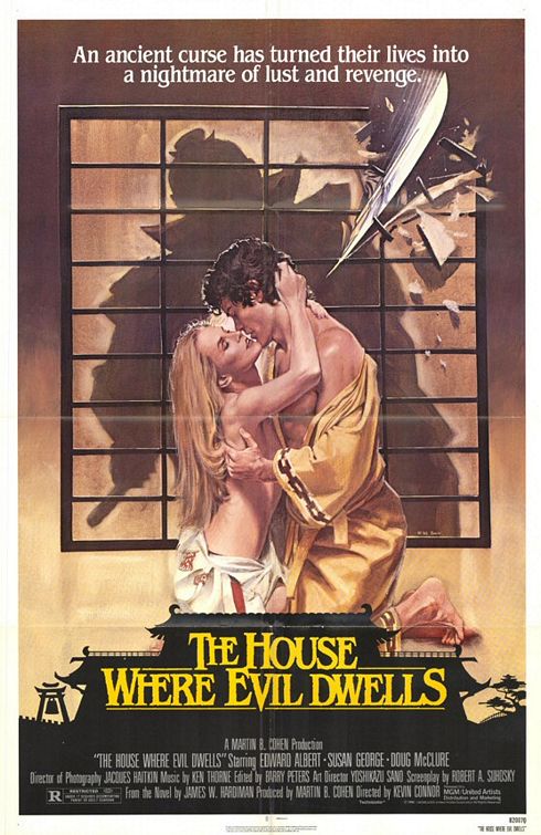 the movie poster: The House Where Evil Dwells (1982)