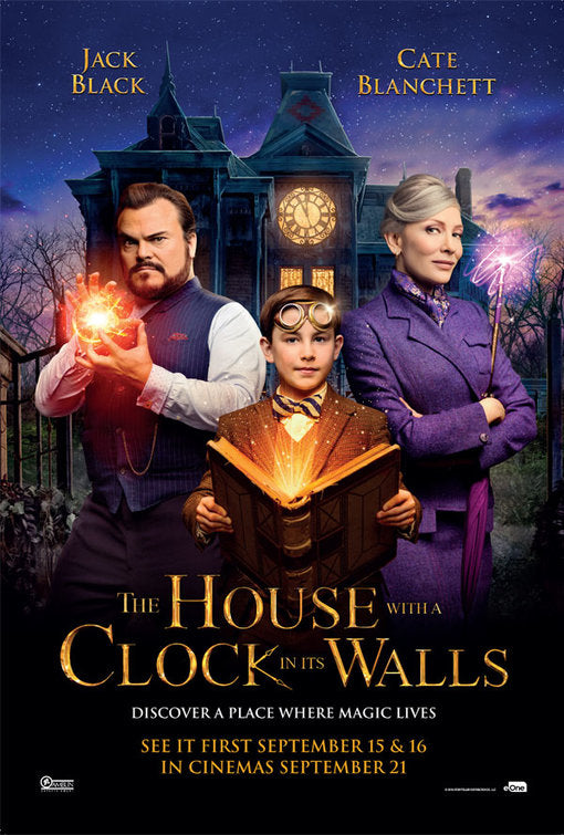 1000 piece jigsaw puzzle for the movie poster: The House with a Clock in its Walls (2018) ver4